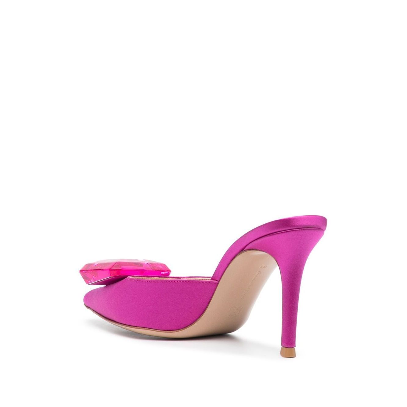 Gianvito Rossi With Heel Fuchsia Medium Heel