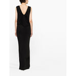 Saint Laurent draped sleeveless jersey dress 723241Y7F981000