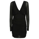 Saint Laurent Short dress with V-neck 729749Y5G981000