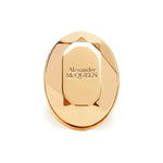 Alexander McQueen The Faceted Stone Ring 757452J160T0448