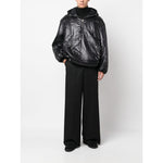 Saint Laurent Cassandre logo-embossed hooded raincoat 758264Y5F651000