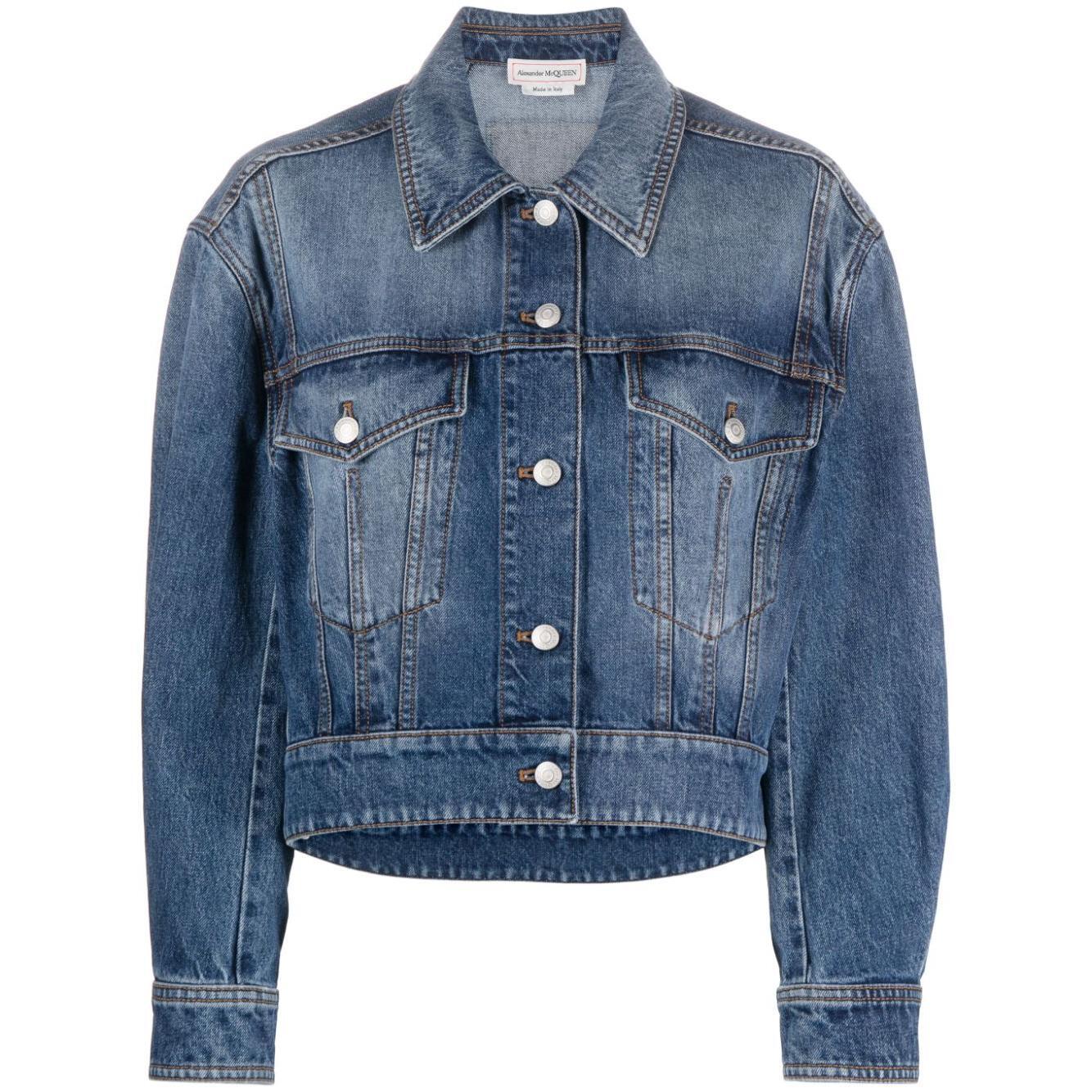 Alexander McQueen Coats Denim 775898QMABJ4109