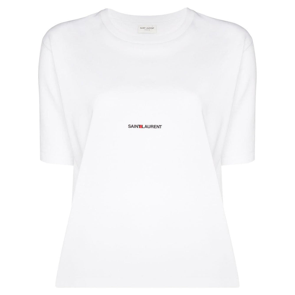 Saint Laurent logo print T-shirt 460876YB2DQ9000-P24