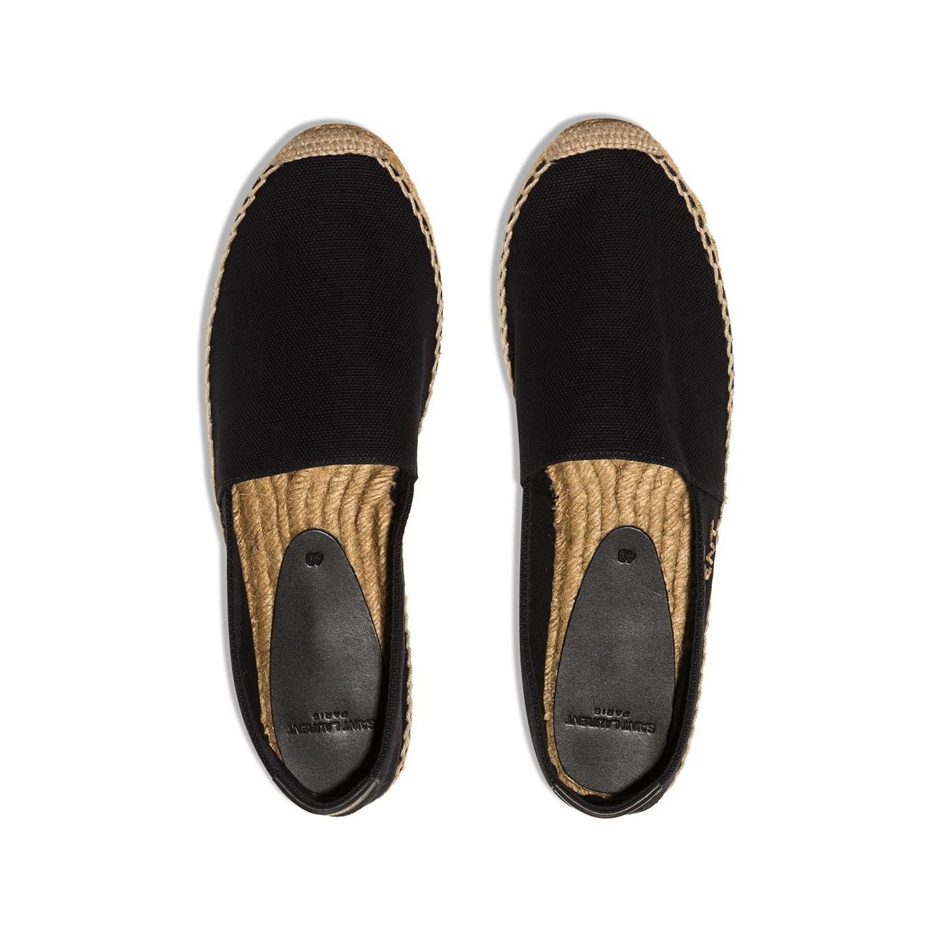 Saint Laurent logo-embroidered Espadrilles 6059561P2101000