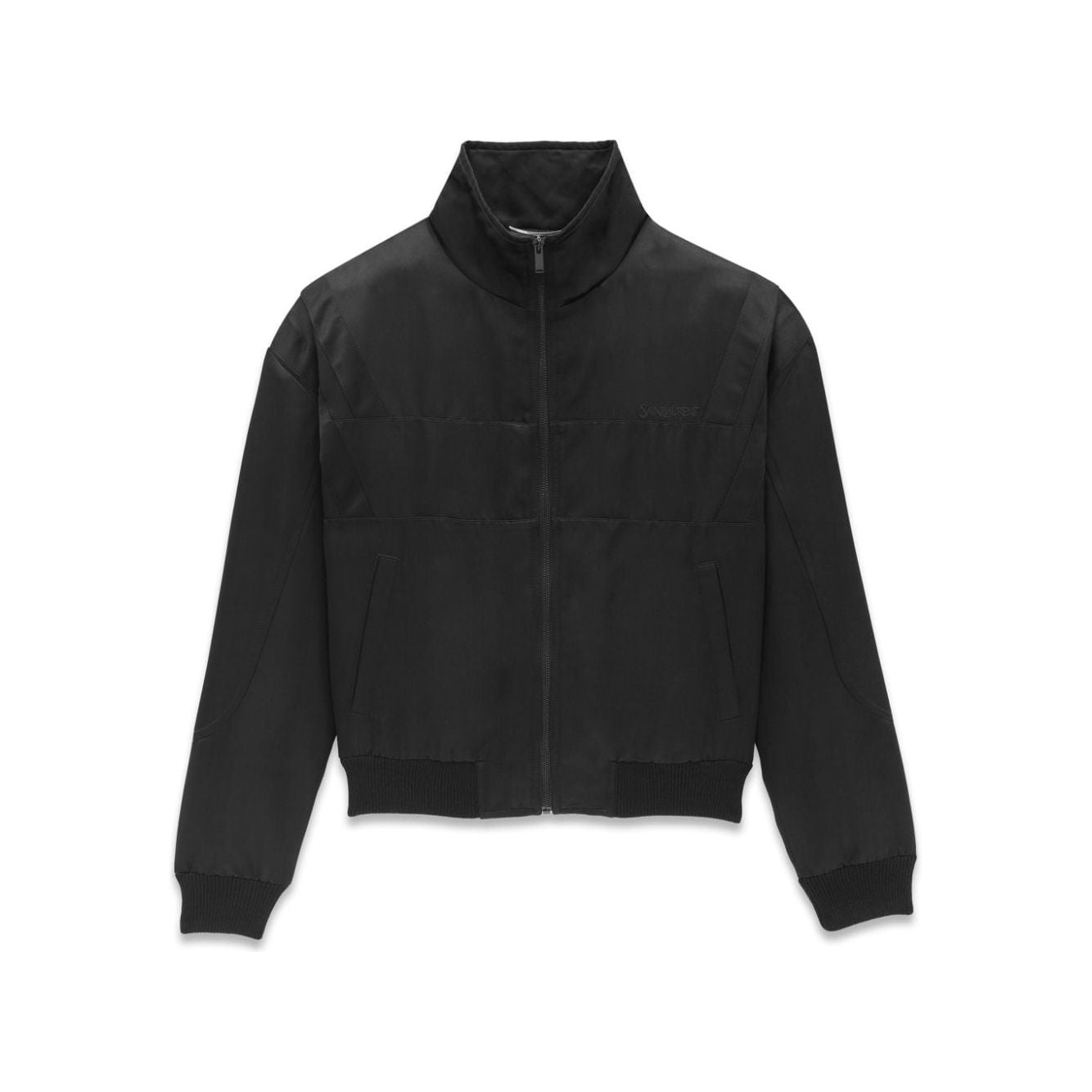 Saint Laurent blouson in satin 779952Y2D601000