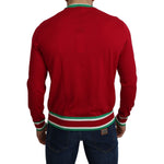 Dolce & Gabbana Red Wool Silk Pig of the Year Sweater TSH5219-46