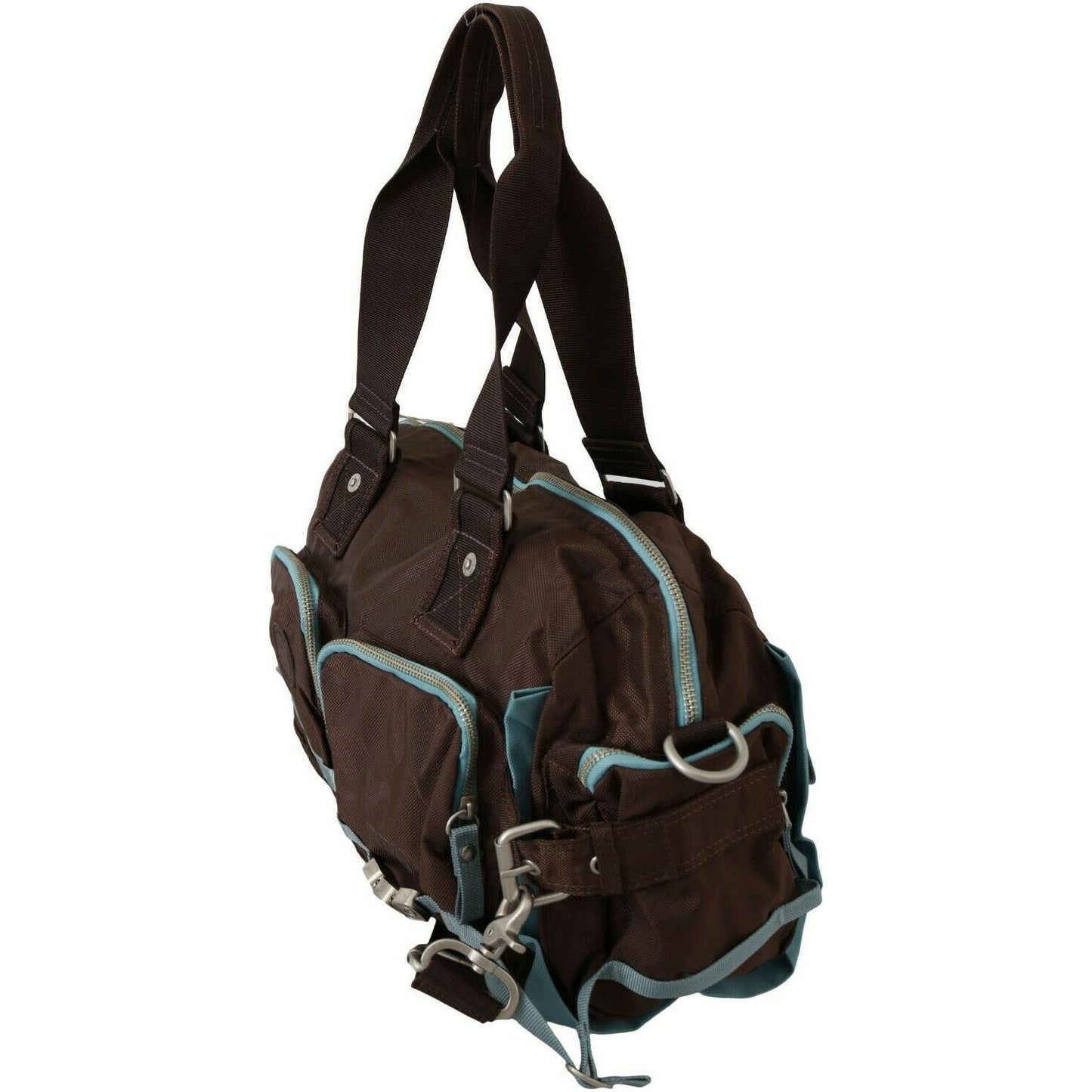 WAYFARER Brown Handbag Duffel Travel Purse VAS9186
