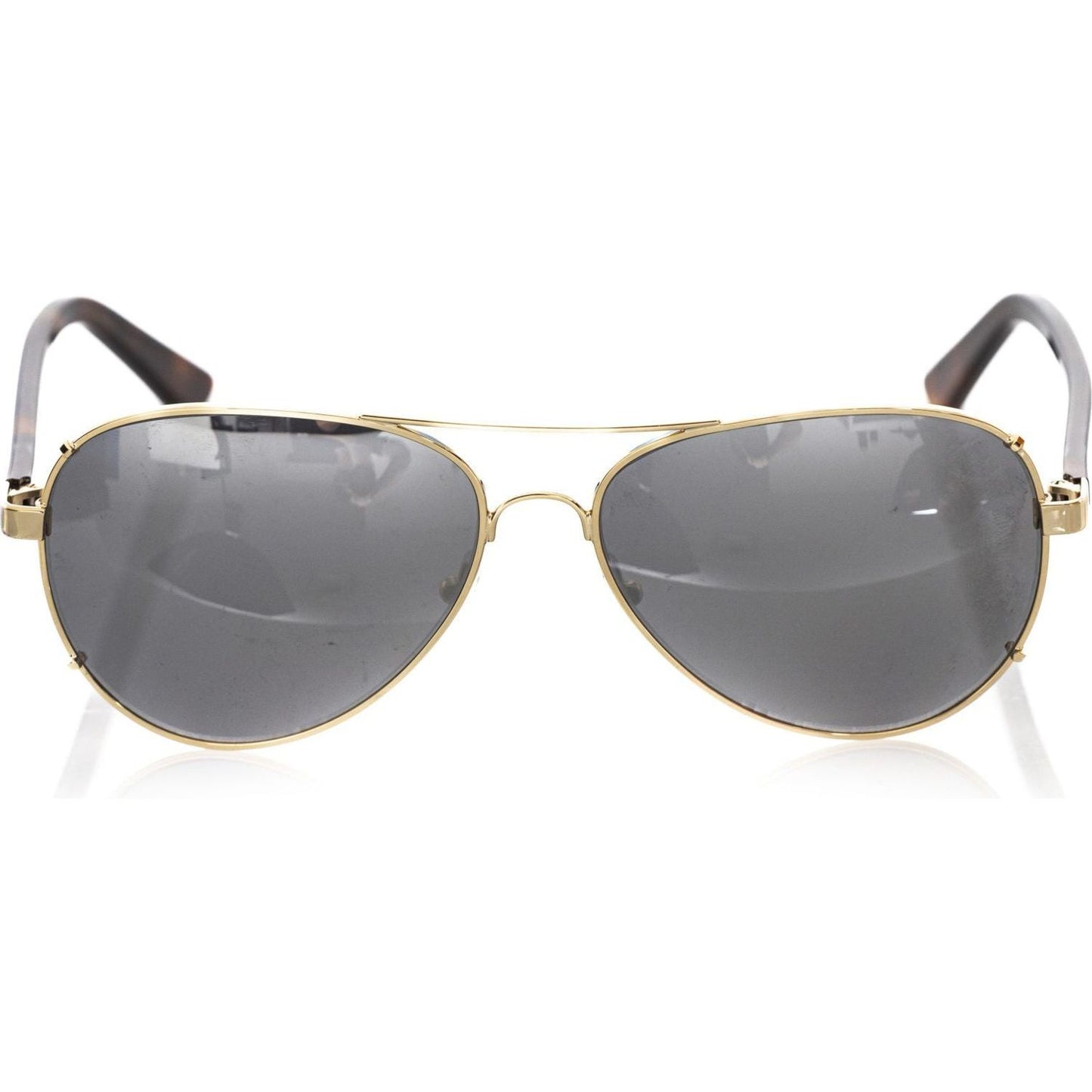 Frankie Morello Gold Metallic Fiber Men's Sunglass FR-22122