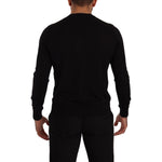 Dolce & Gabbana Black Cashmere Button Down Cardigan Sweater TSH7686 - 46