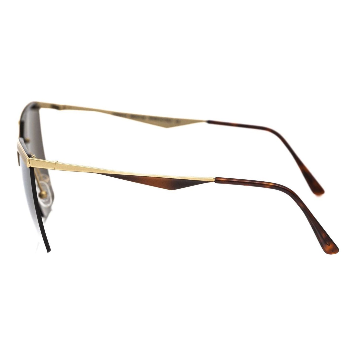 Frankie Morello Gold Metallic Women Sunglass FR-22088