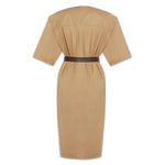 Saint Laurent Cotton twill midi dress 790089Y3A992611