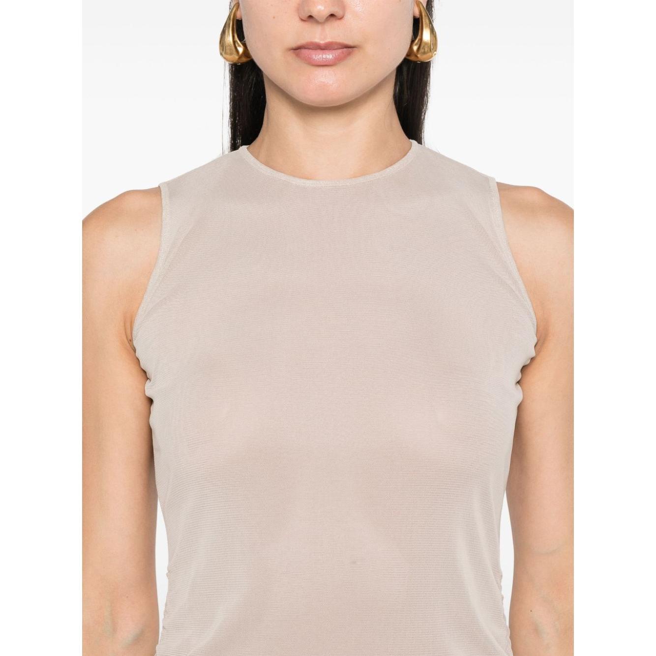 Saint Laurent Short Dress With Ruffles 779419Y4C079749