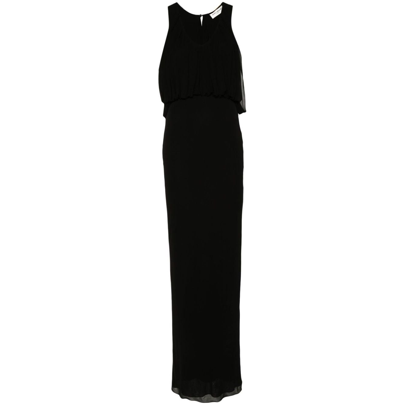Saint Laurent draped maxi dress 734799Y5G981000