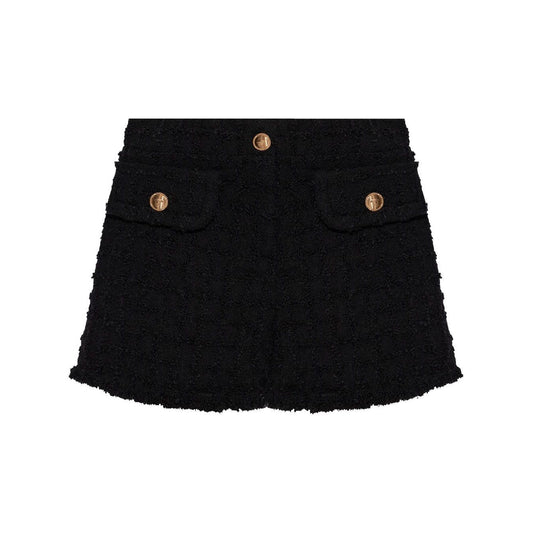 Versace Heritage tweed mini shorts Short trousers