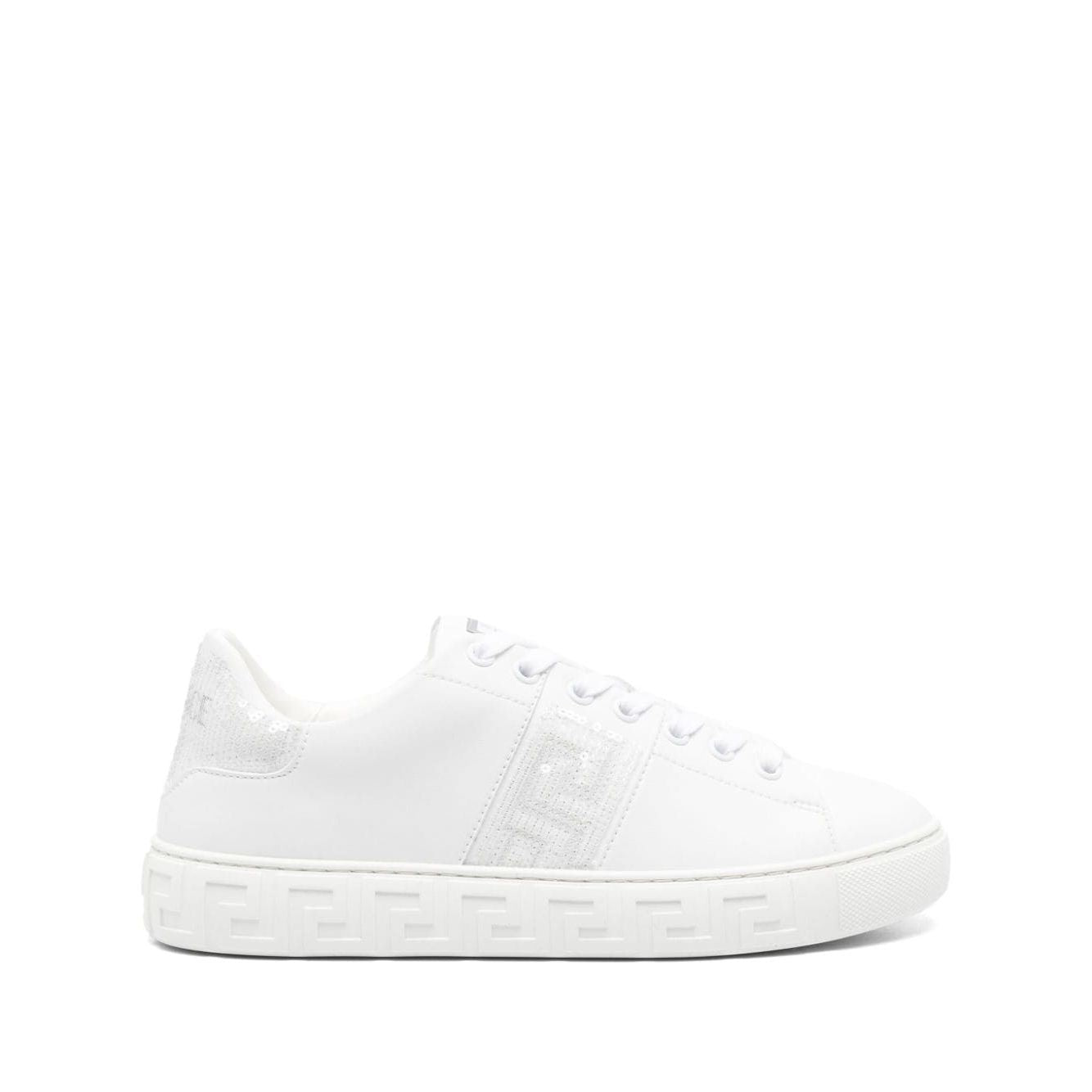 Versace Greca-embellished Sneakers Sneakers