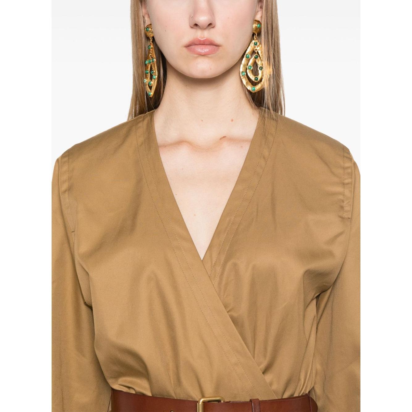 Saint Laurent belted dress 792010Y3A992085