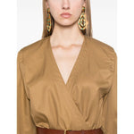 Saint Laurent belted dress 792010Y3A992085