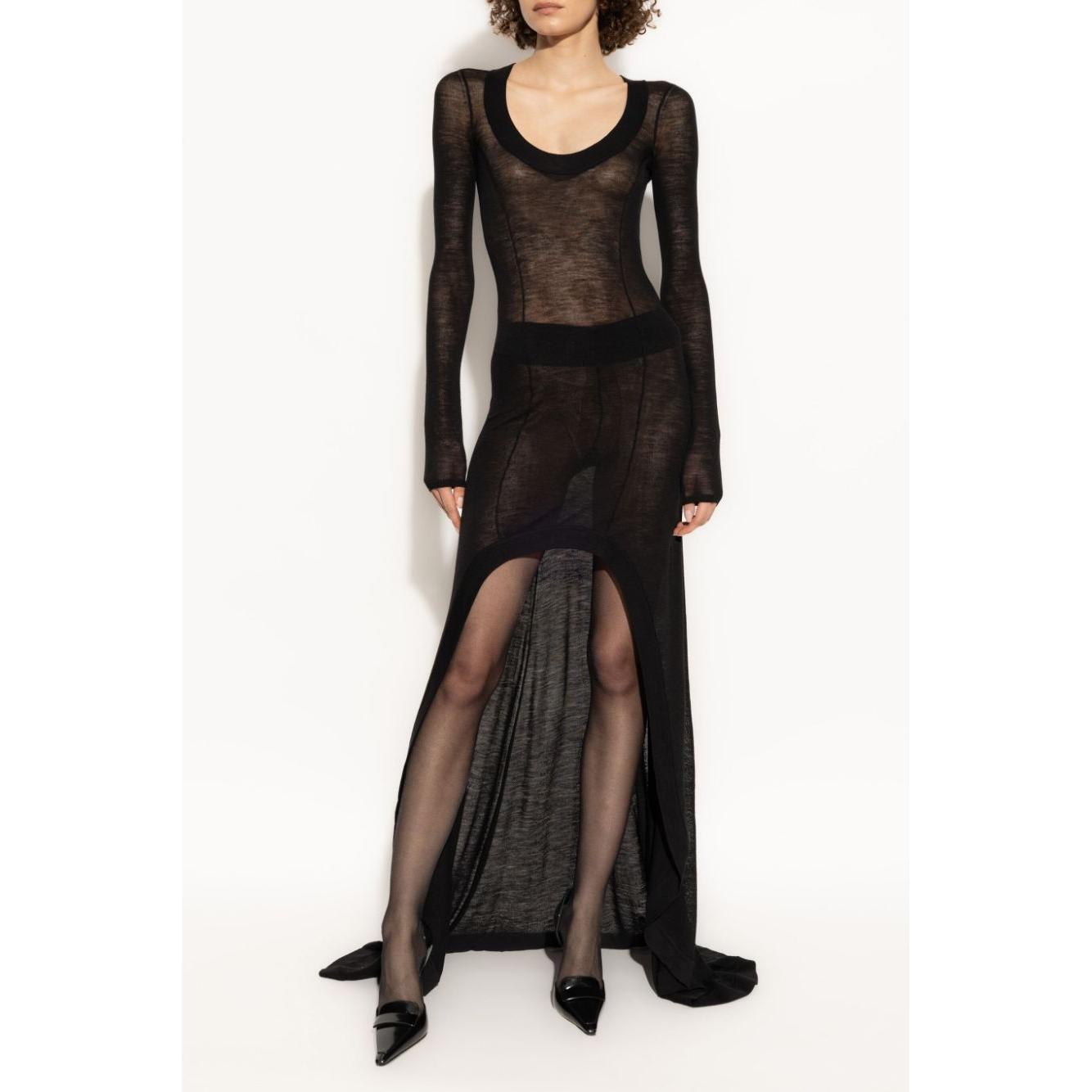 Saint Laurent asymmetric-design Dress 794607Y76RE1000