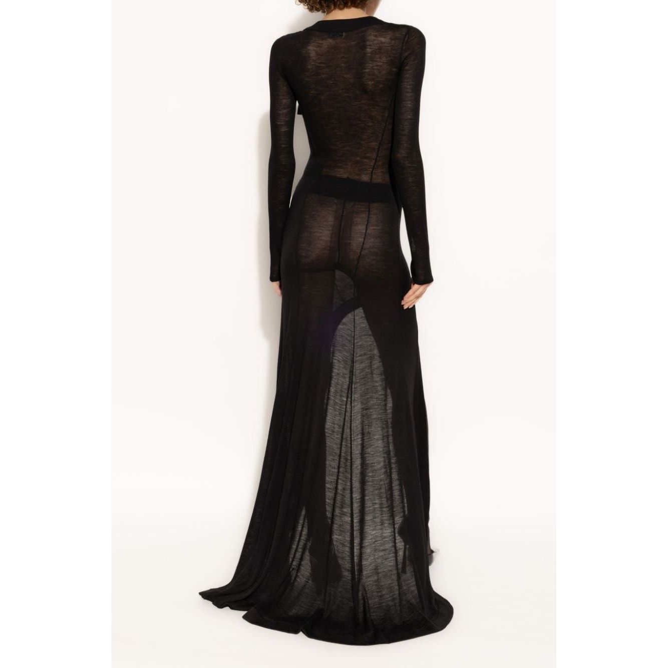 Saint Laurent asymmetric-design Dress 794607Y76RE1000