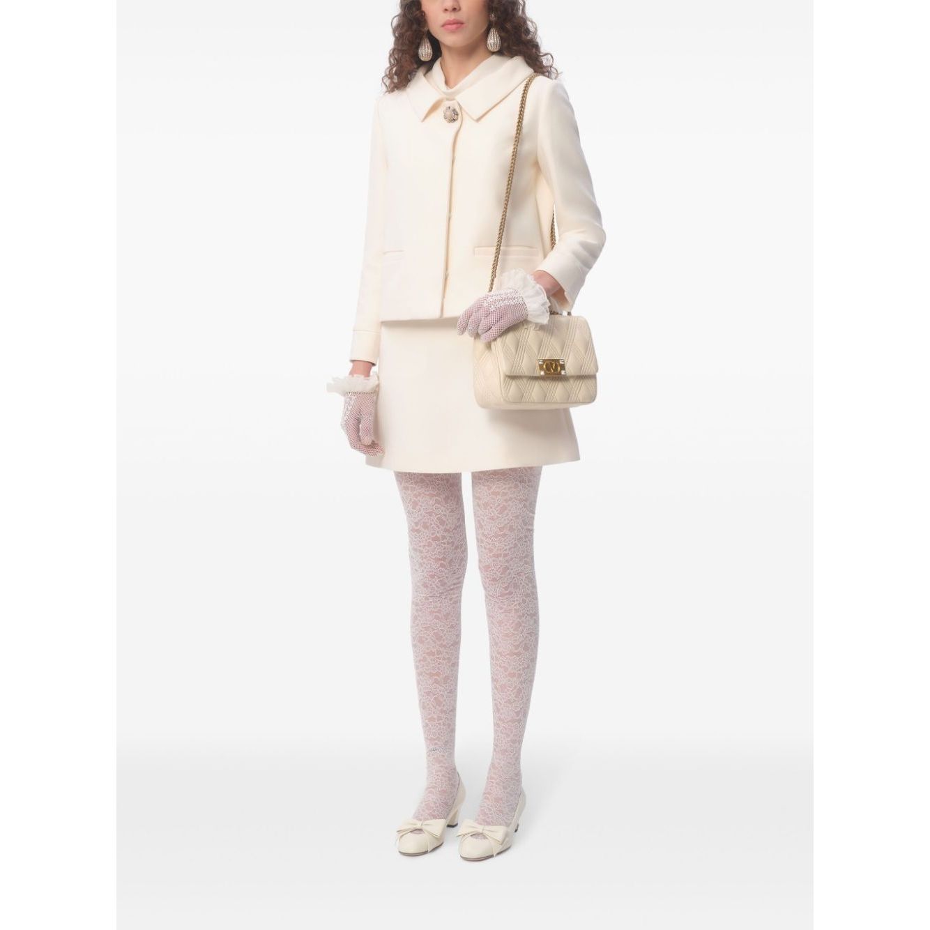 Valentino Crepe Couture Skirt