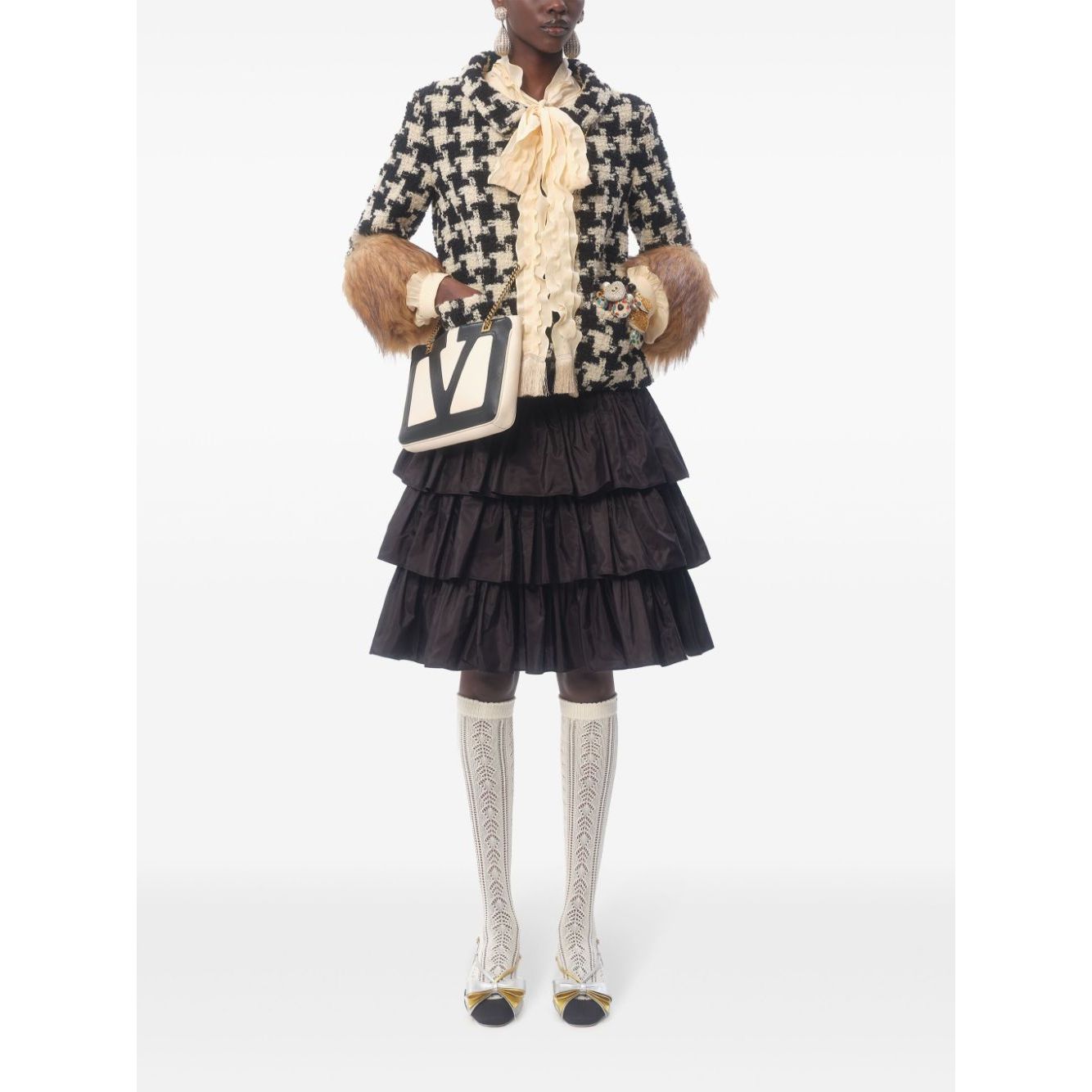 Valentino Crepe De Chine Shirt Shirts