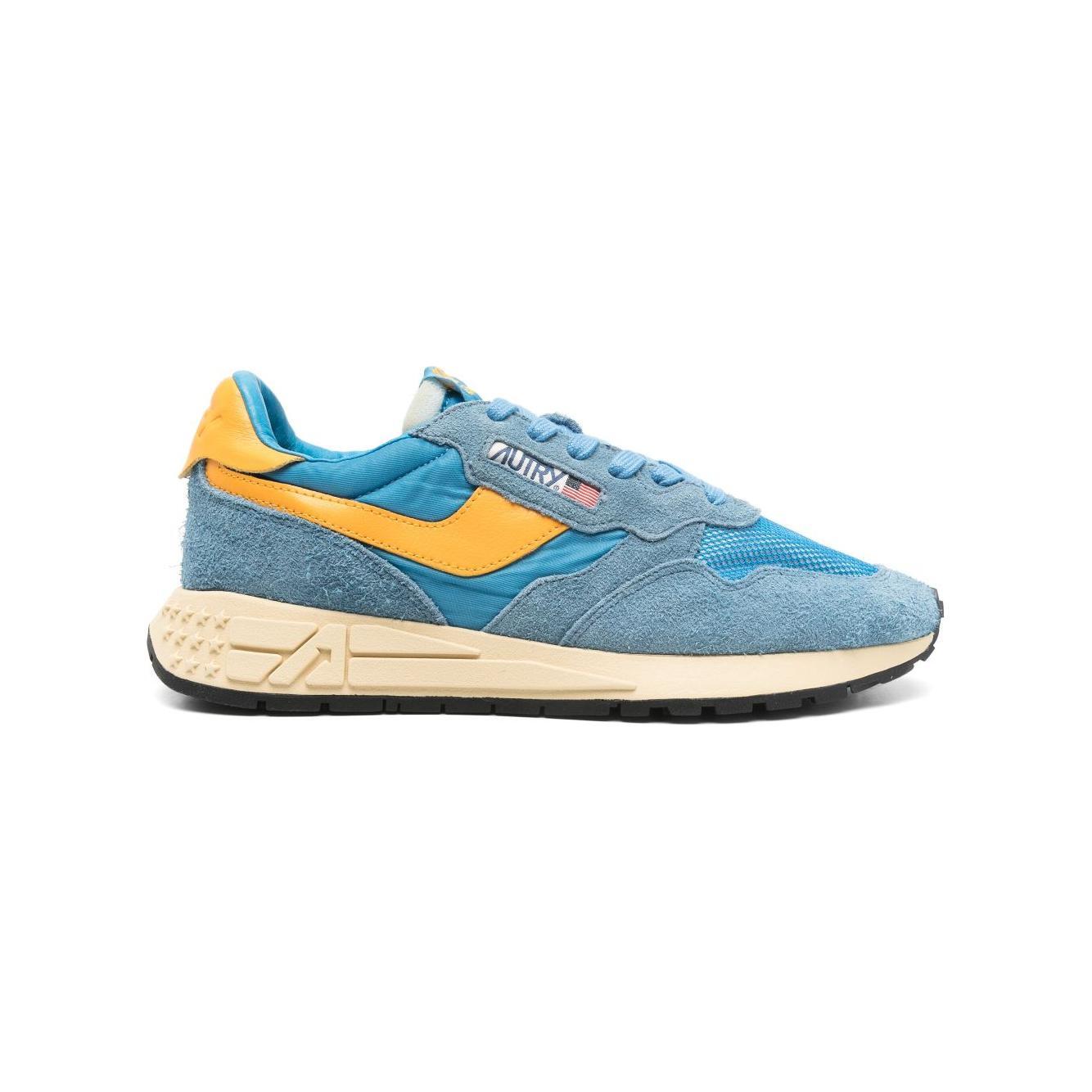 Autry Reelwind Low Sneakers in Suede & Nylon WWLMUT02-P25