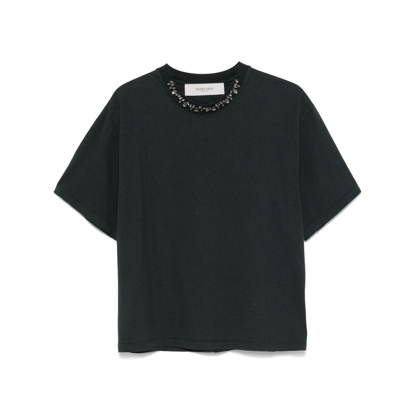 Golden Goose T-shirt with crystals Topwear