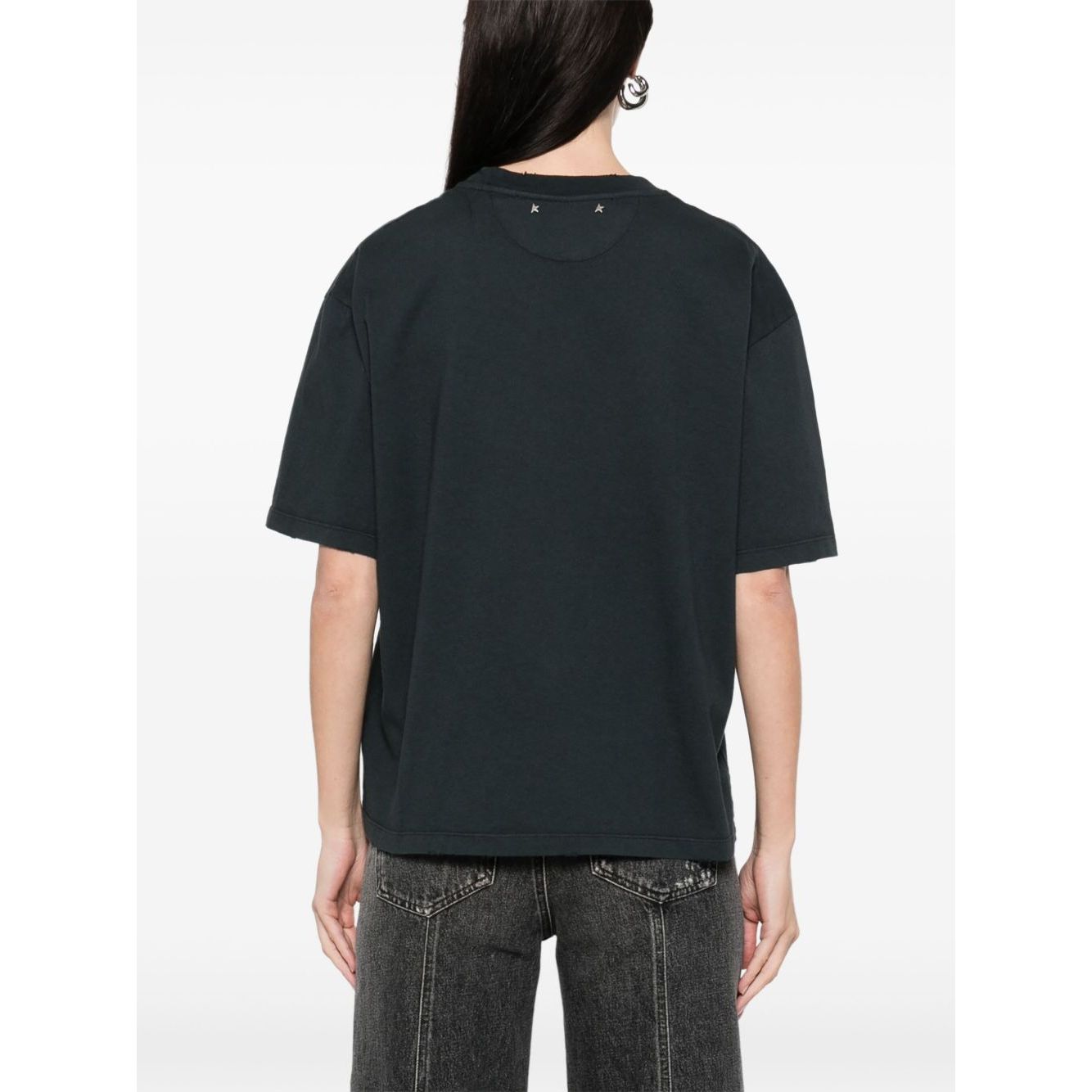 Golden Goose T-shirt with crystals Topwear