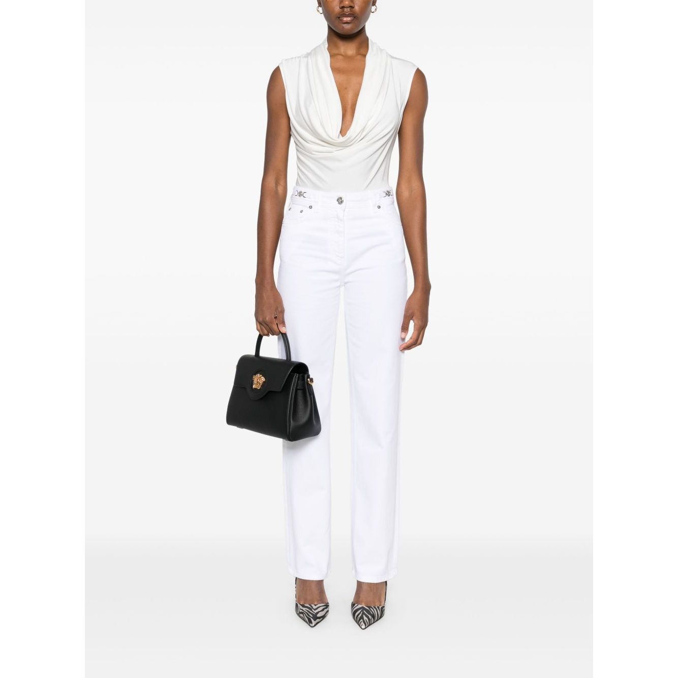 Versace Medusa Jeans '95 white Jeans