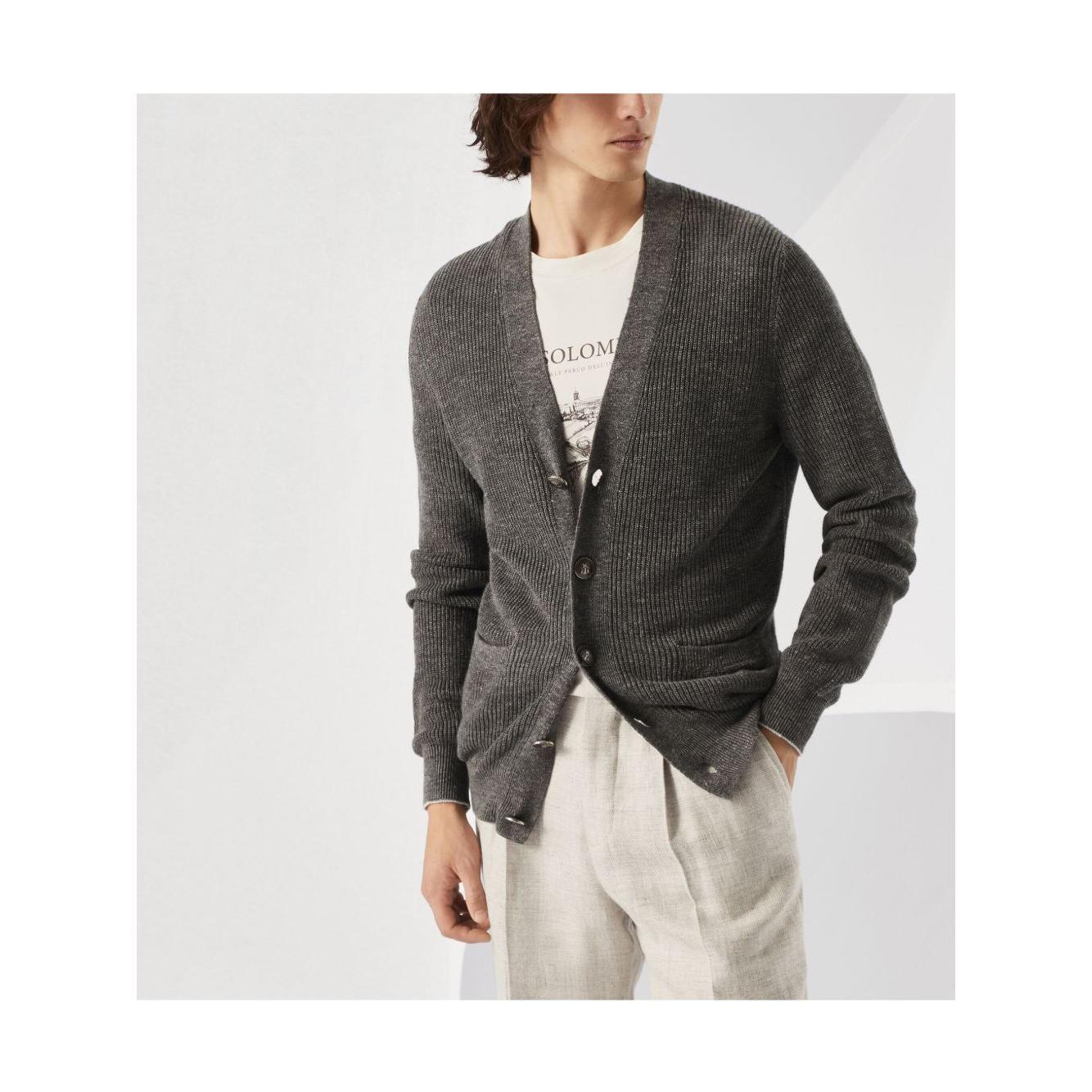 Brunello Cucinelli Sweaters Grey