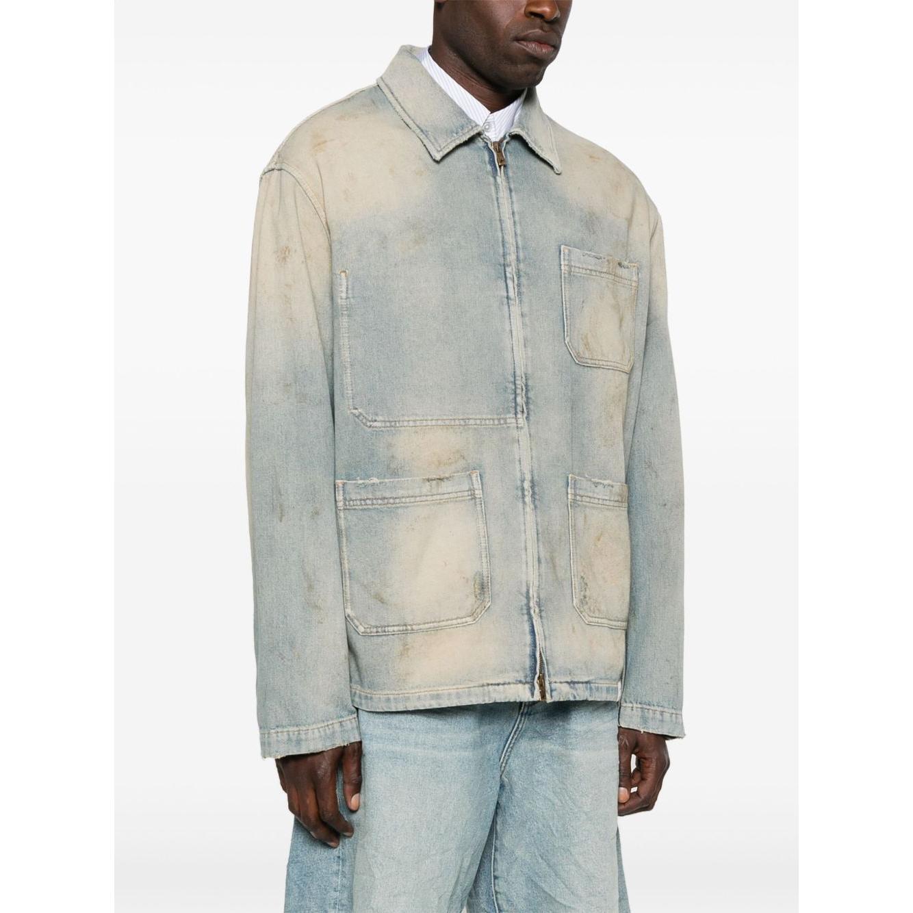Golden Goose Coats Clear Blue GMP01941P00208250491-AI25