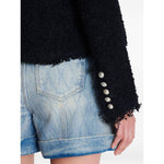 Balmain Edge-to-edge tweed jacket FF1SM508XC670PA-AI25