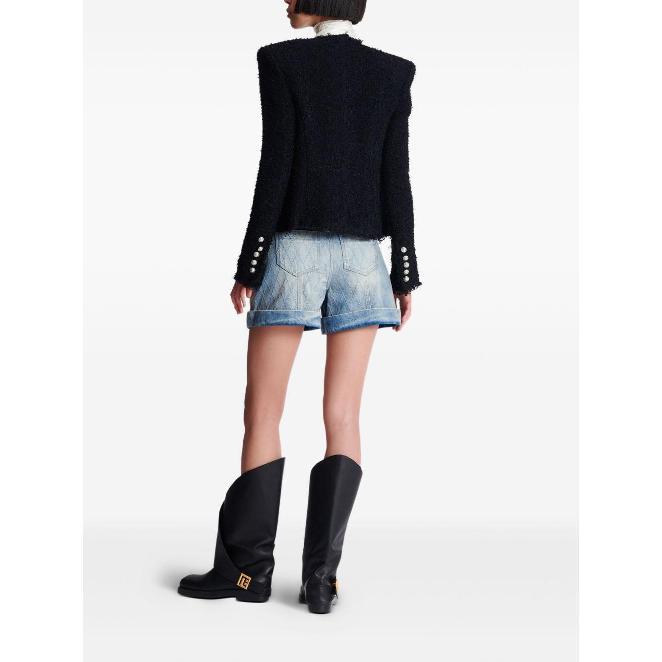 Balmain Edge-to-edge tweed jacket FF1SM508XC670PA-AI25