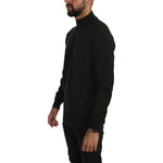MILA SCHÖN Brown Turtle Neck Pullover Wool Sweater TSH4134- 52