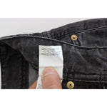 John Galliano Gray Wash Cotton Torn Straight Fit Jeans SIG30241-1