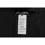 Dolce & Gabbana Black Fox Fur Collar Scarf MS1573-6