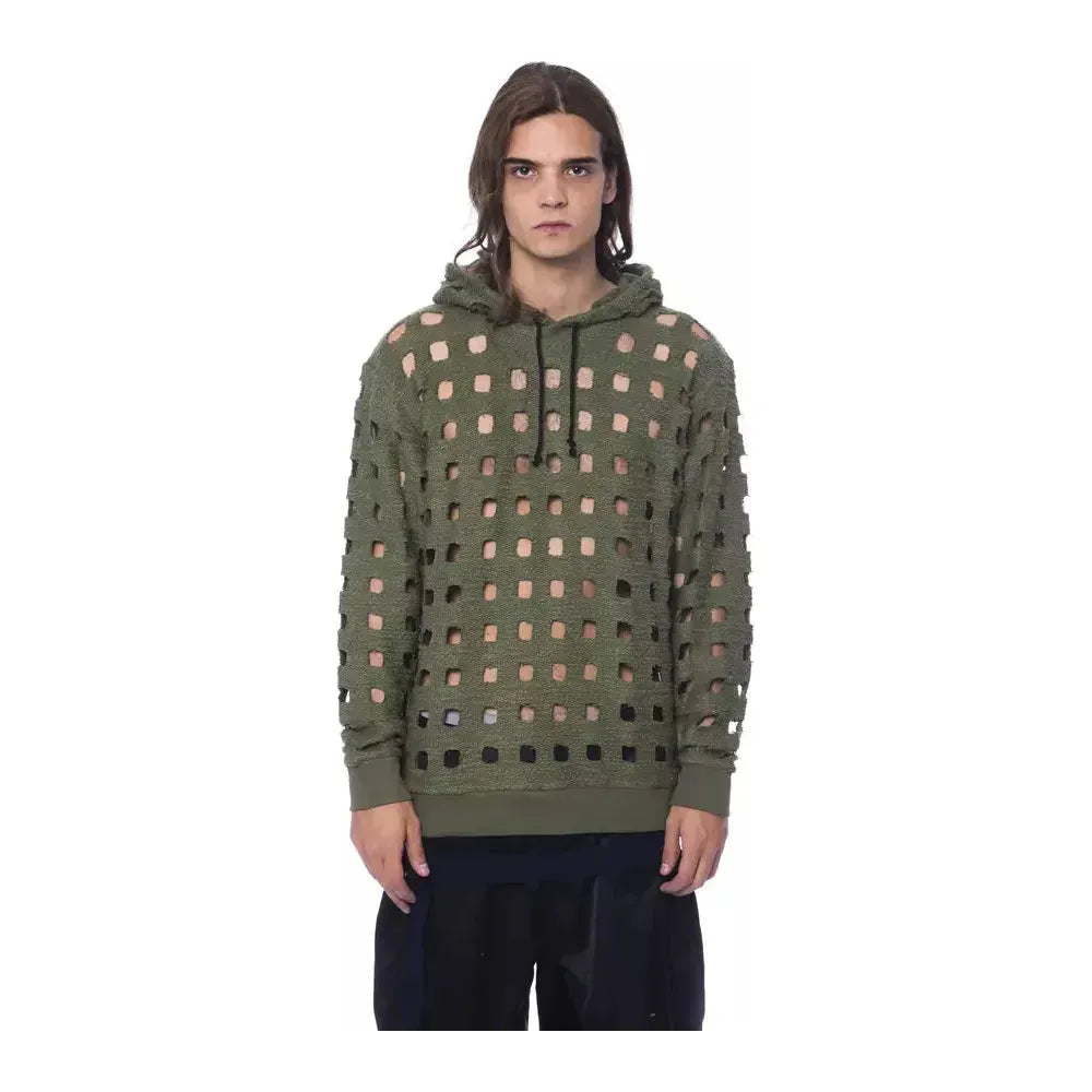 Nicolo Tonetto Army Cotton Men Sweater NI-12991-M