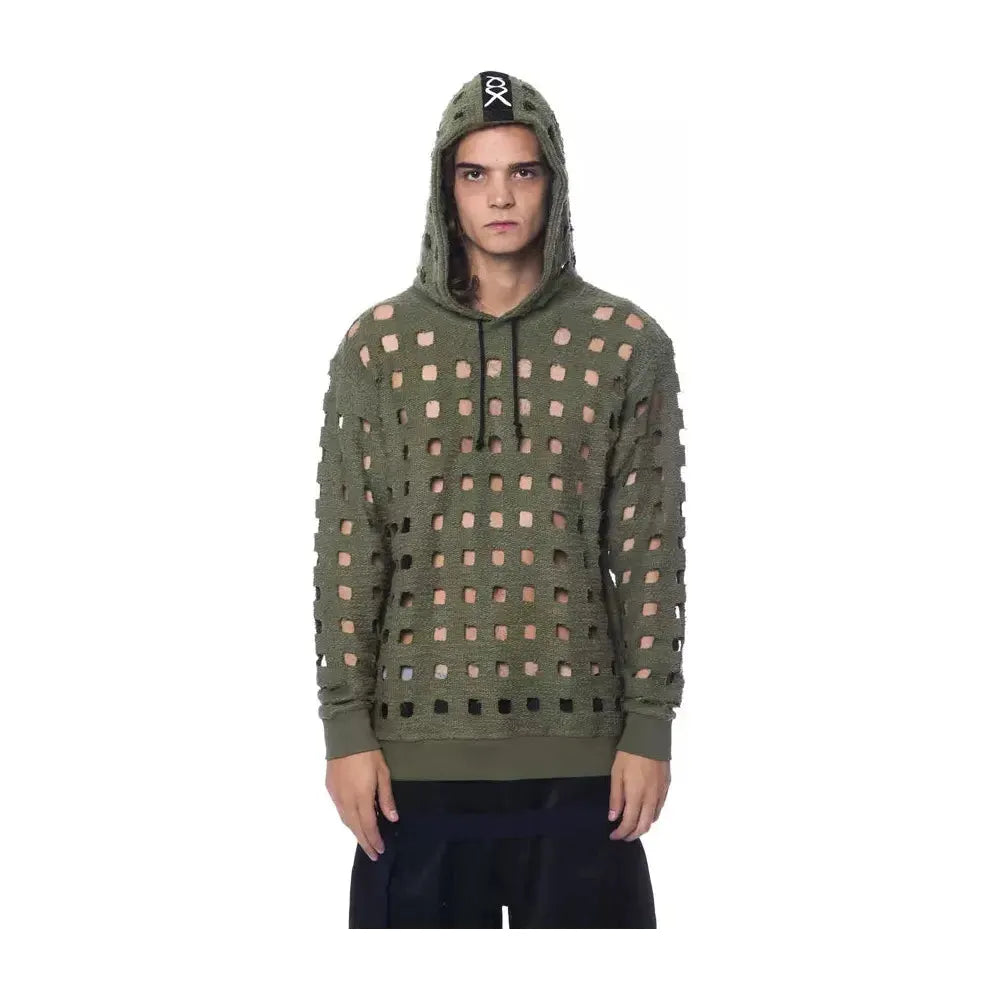 Nicolo Tonetto Army Cotton Men Sweater NI-12991-M