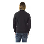 Uominitaliani Gray Merino Wool Men Sweater UO-7816-XS