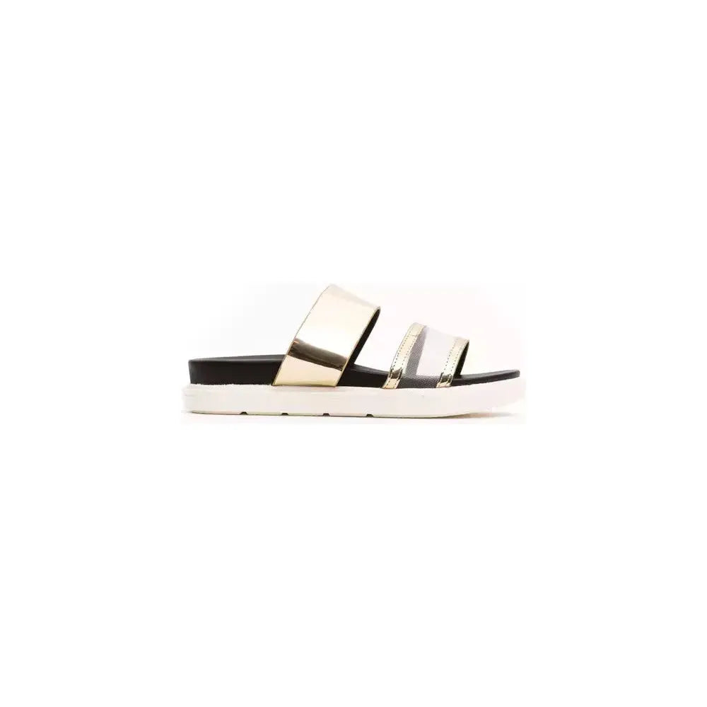 Péché Originel Gold Polyethylene Women Sandal PC-18725-EU36/US6