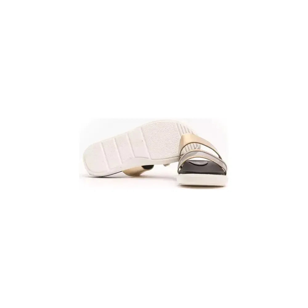 Péché Originel Gold Polyethylene Women Sandal PC-18725-EU36/US6