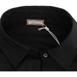 John Galliano Black cotton shirt top SIG12561-1
