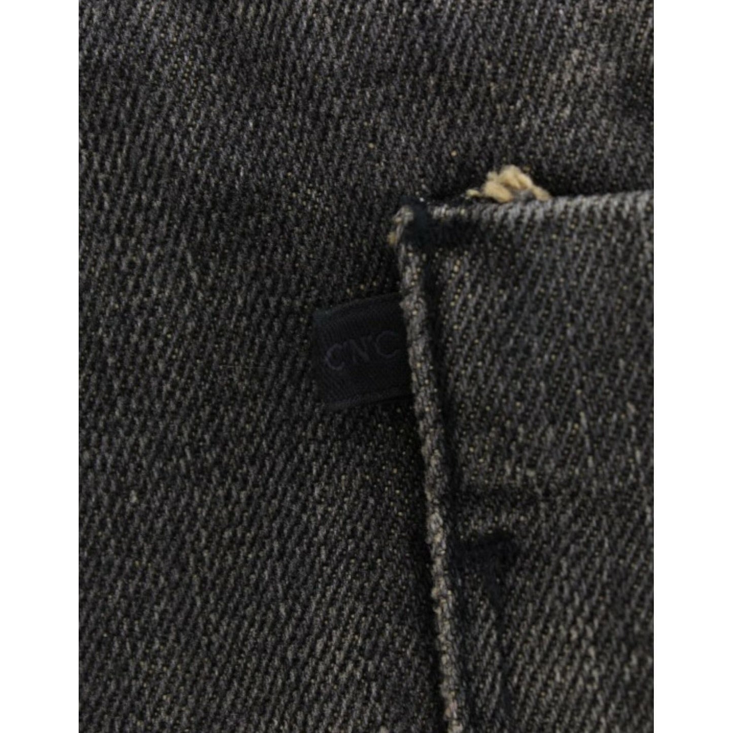 Costume National Gray distressed jeans SIG12464-1