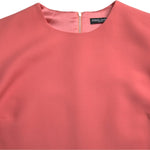 Dolce & Gabbana Pink Virgin Wool Sleeveless Mini Dress DR28982-50