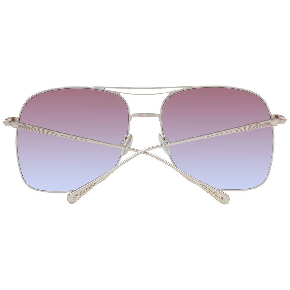 Scotch & Soda Gold Women Sunglasses SC-1043832