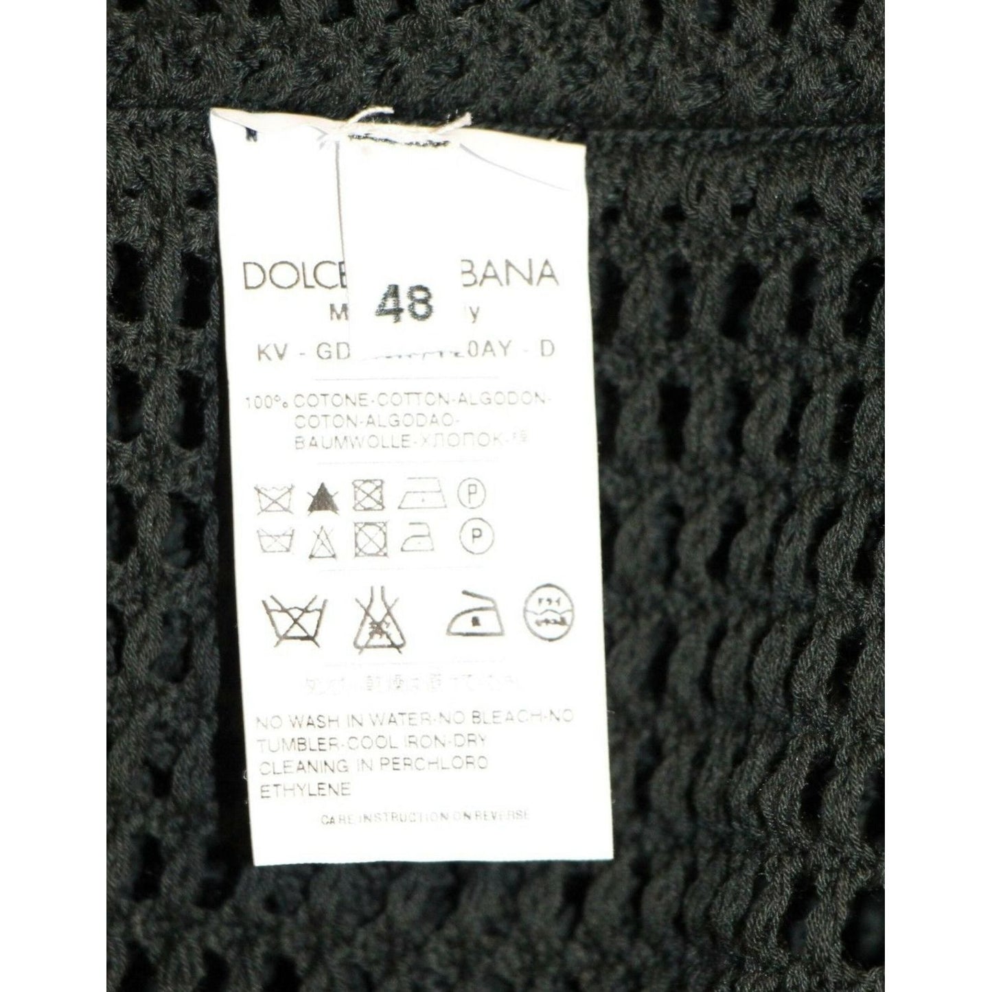 Dolce & Gabbana Dark Green Runway Netz Pullover Netted Sweater GTH10672-2