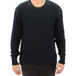 Dolce & Gabbana Blue Runway Netz Pullover Netted Sweater GTH10687-2
