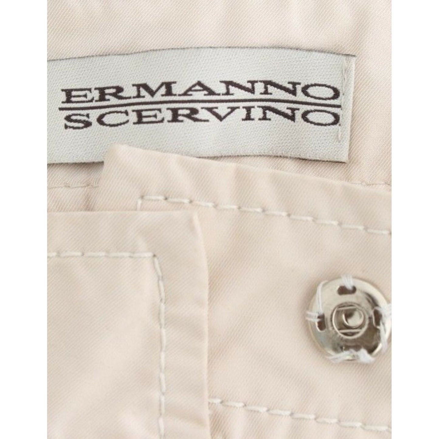 Ermanno Scervino Beige Chinos Casual Dress Pants Khakis MOM26754-1