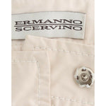 Ermanno Scervino Beige Chinos Casual Dress Pants Khakis MOM26754-1