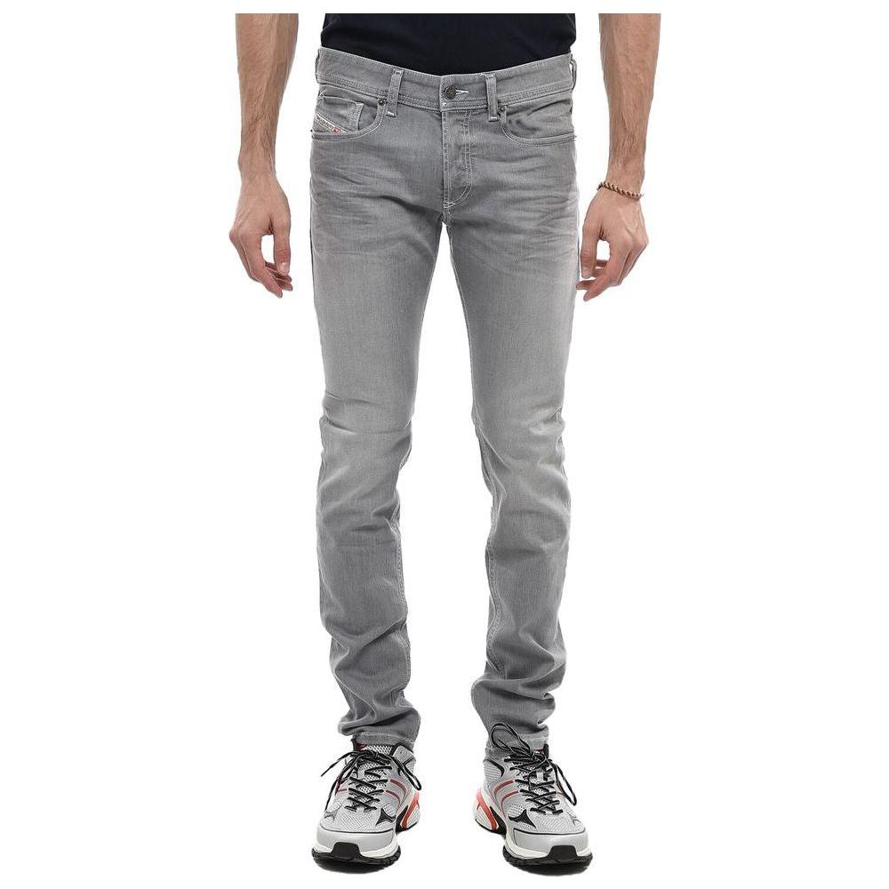 Diesel Gray Cotton Jeans & Pant DI-12834-W29